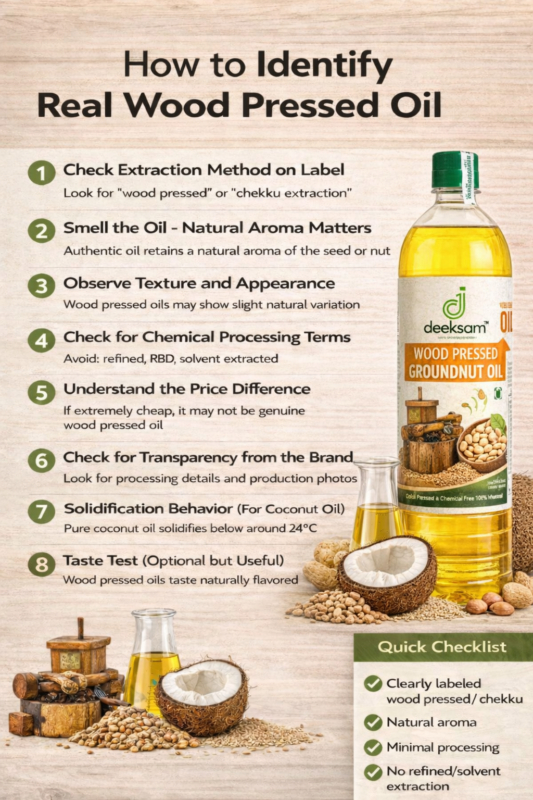 How to Identify Real Wood Pressed Oil – Anaimalais Coco